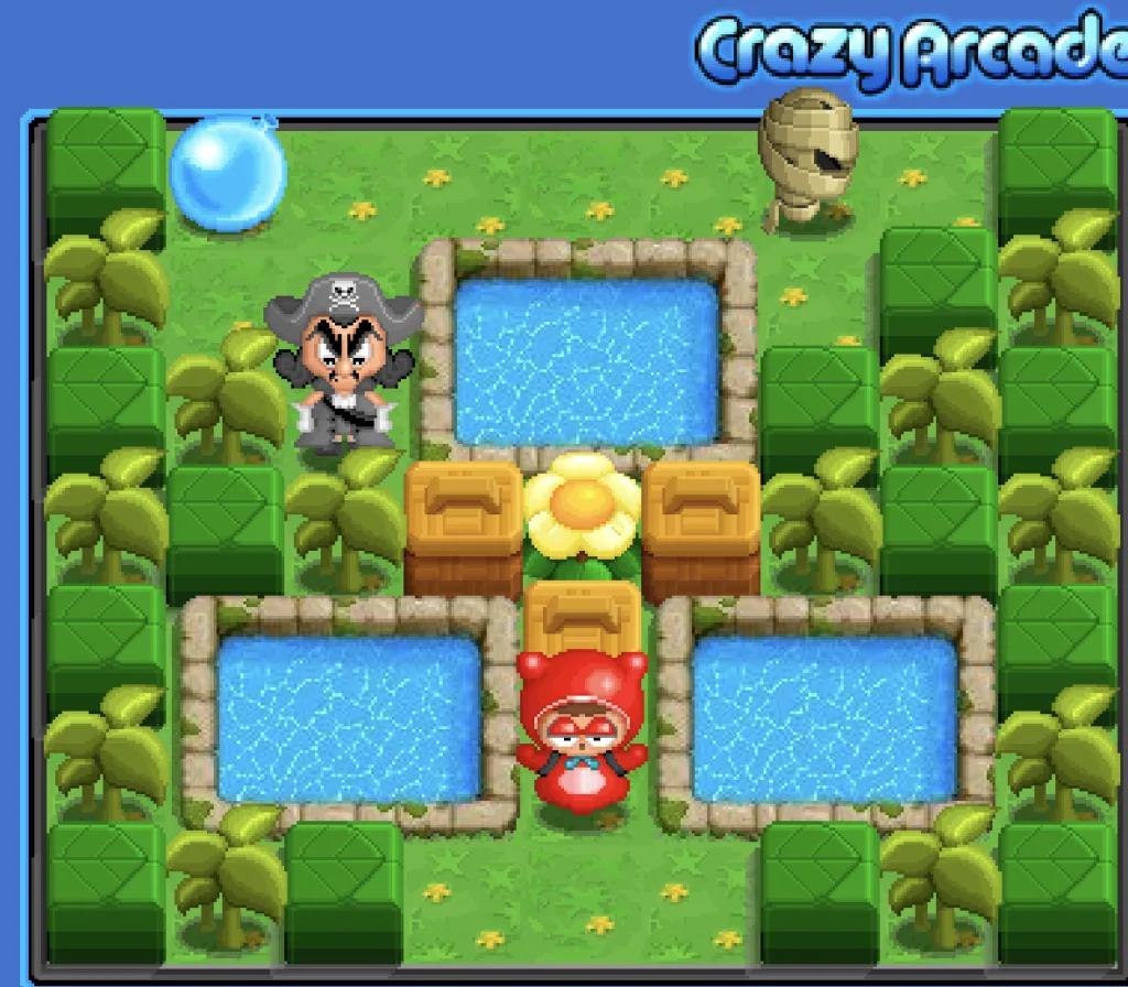 Mini Crazy Arcade Playing