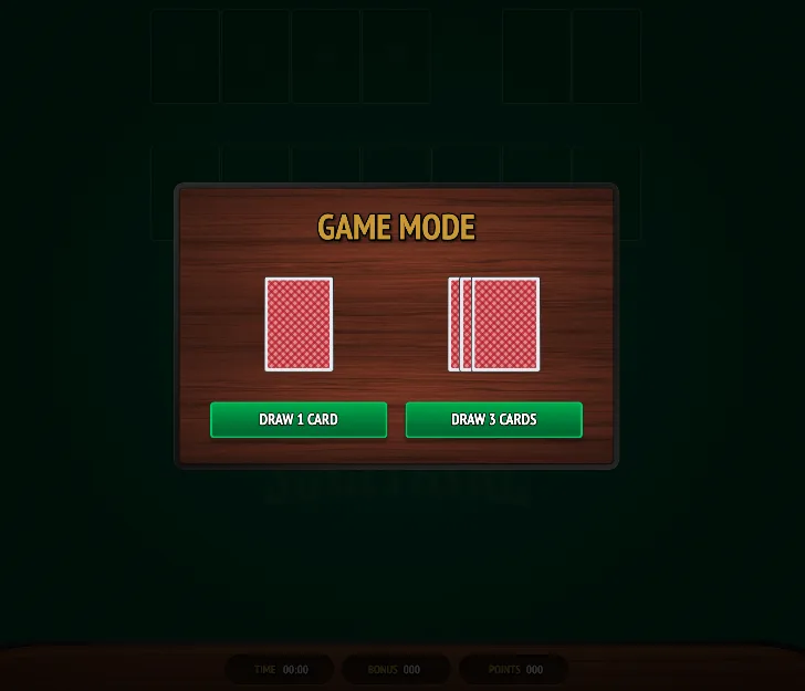 Best Classic Solitaire - Select Game Mode