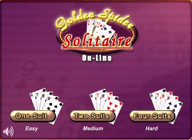 Golden Spider Solitaire On-Line - Select Mode