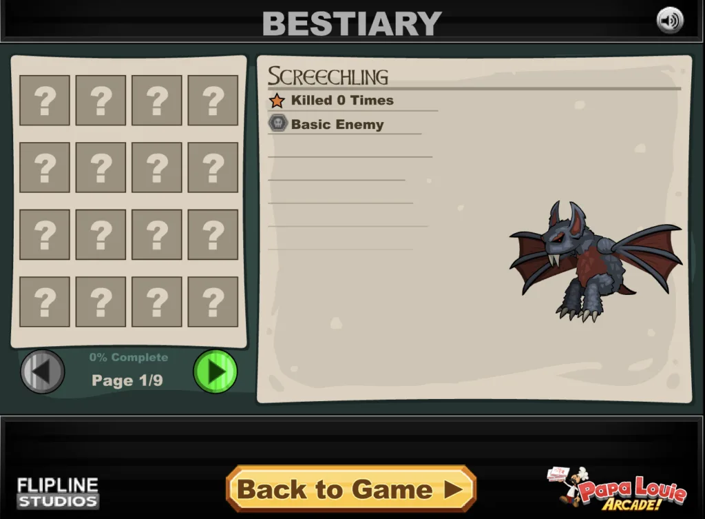 Jacksmith - Bestiary