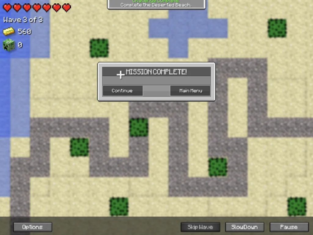 Minecraft Tower Defense 2 - Playing