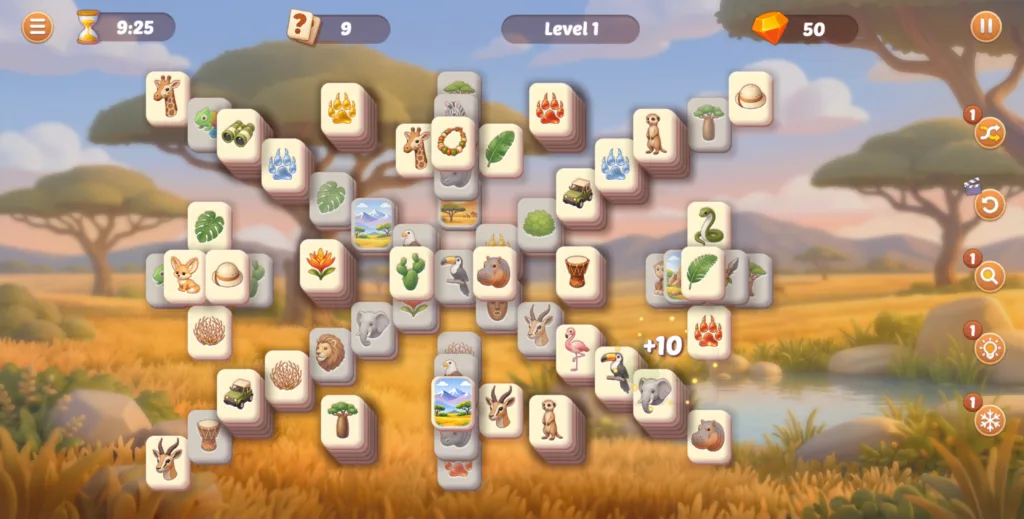 Safari Story Mahjong - +10