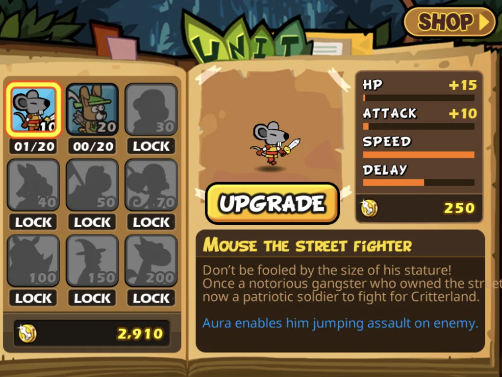 PALADOG - Upgrade