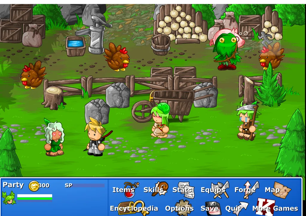 Epic Battle Fantasy 4 - Town