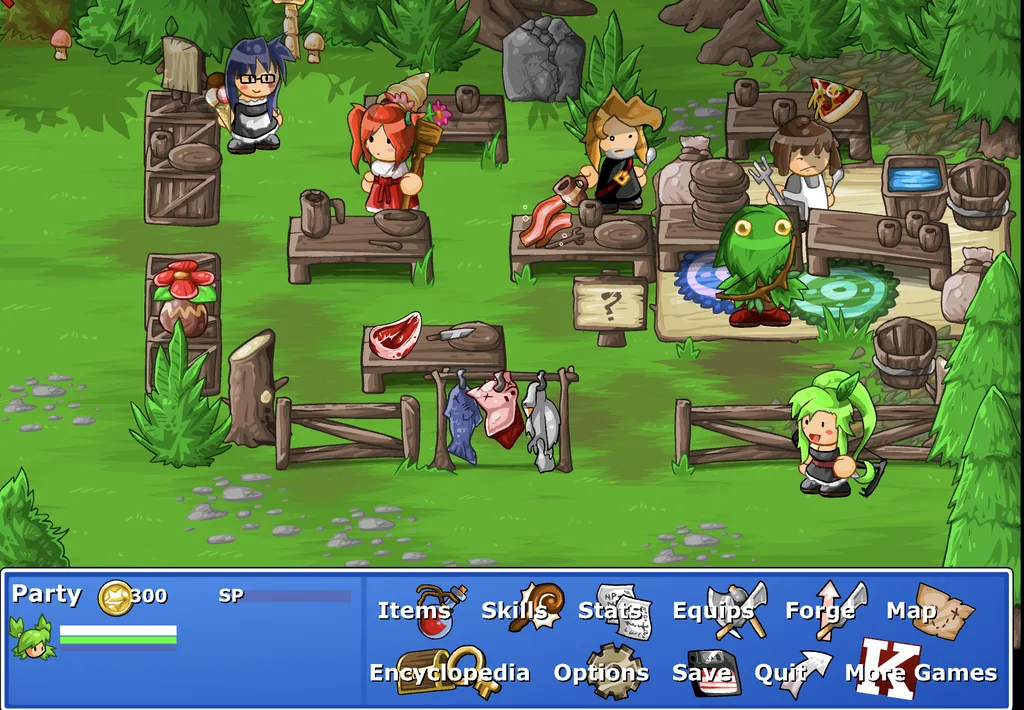 Epic Battle Fantasy 4 - Town