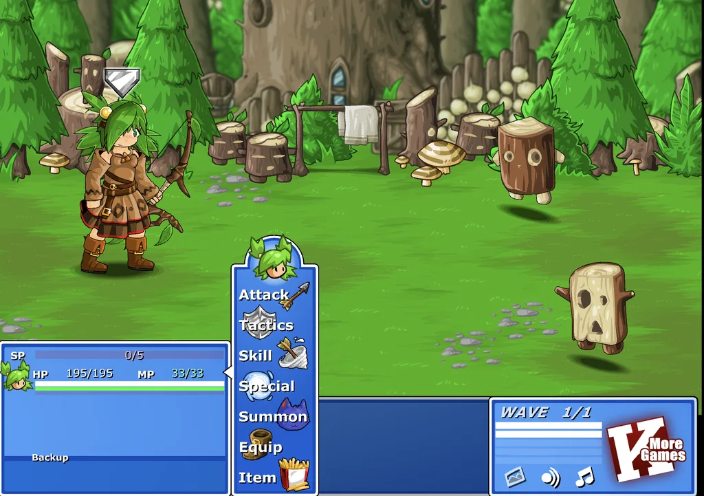 Epic Battle Fantasy 4 - Battle