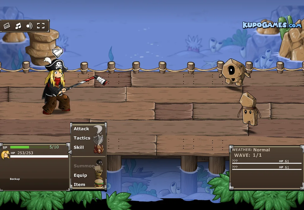 Epic Battle Fantasy 5 - Battle